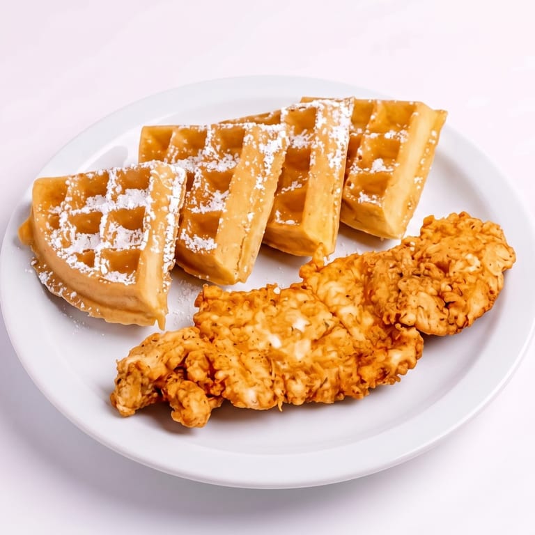Delicious Chicken and Waffles