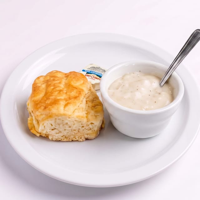 Biscuits with Gravy.