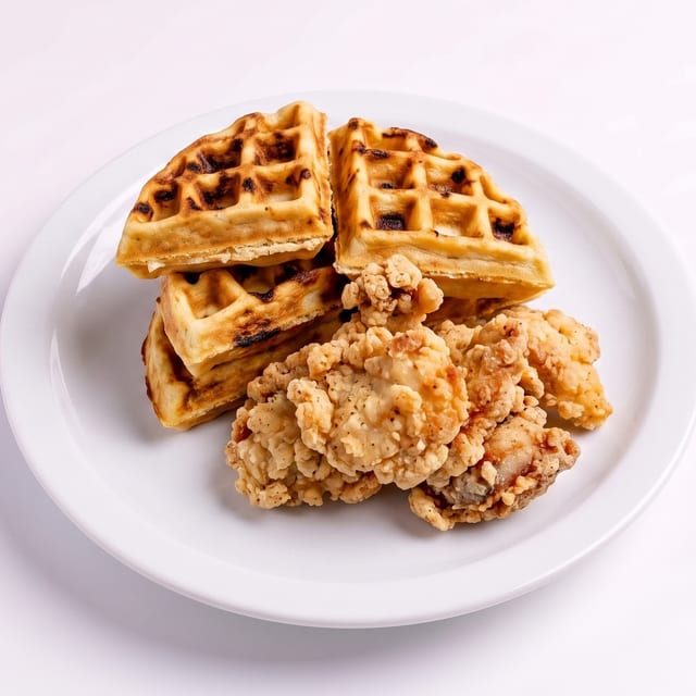 Senior Half Waffle Combo.