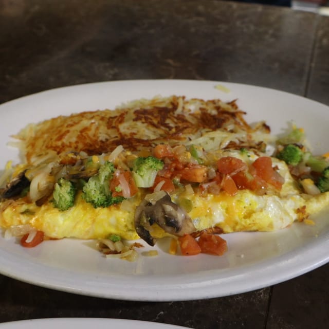 Veggie Omelette.