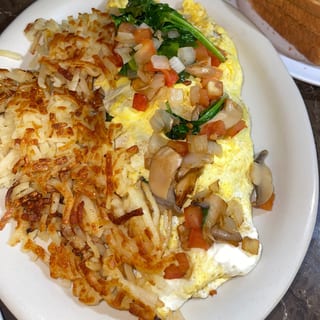 Spinach Omelette