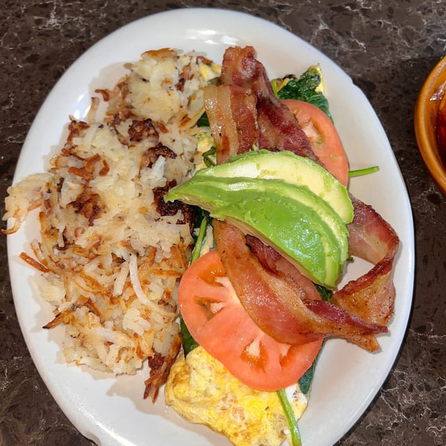 BLT Omelette.