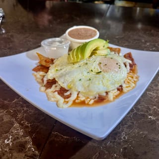 Stacked Enchilada Breakfast