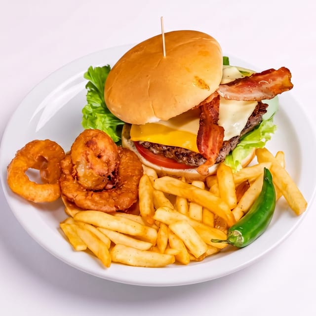 Bacon Cheeseburger.