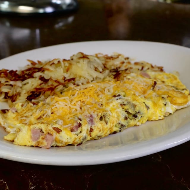 Meat Lover's Omelette.