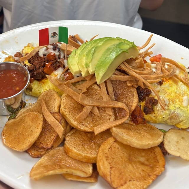 Mexican Omelette.
