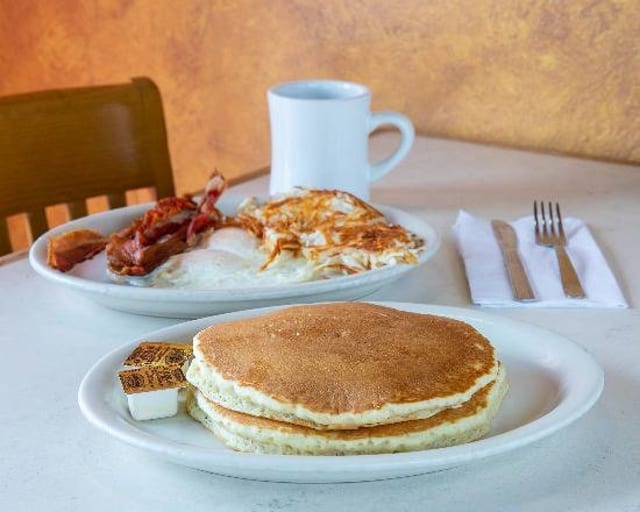 Specialty Pancake Combo.